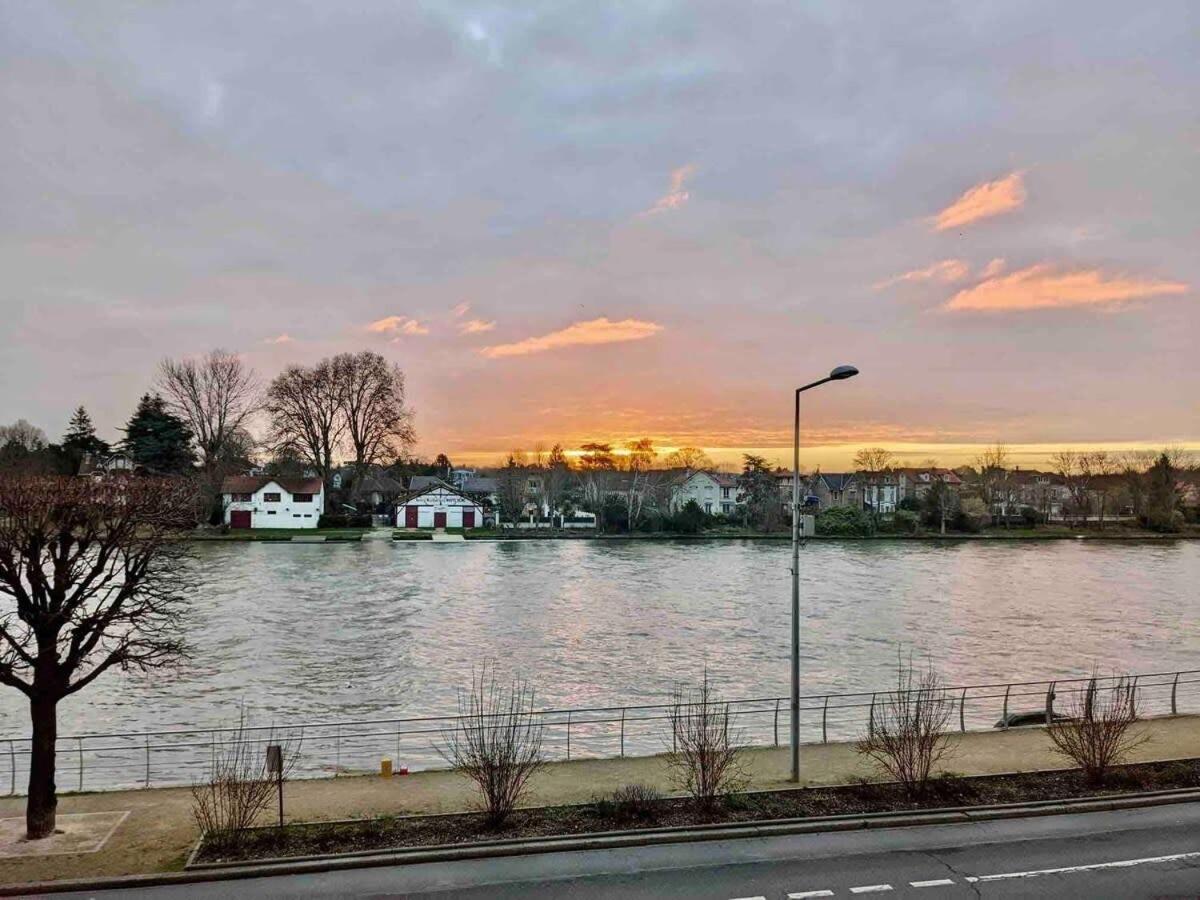 Appart'Hotel Luminous Vue Seine- Paris 15Min Juvisy-sur-Orge Exteriör bild