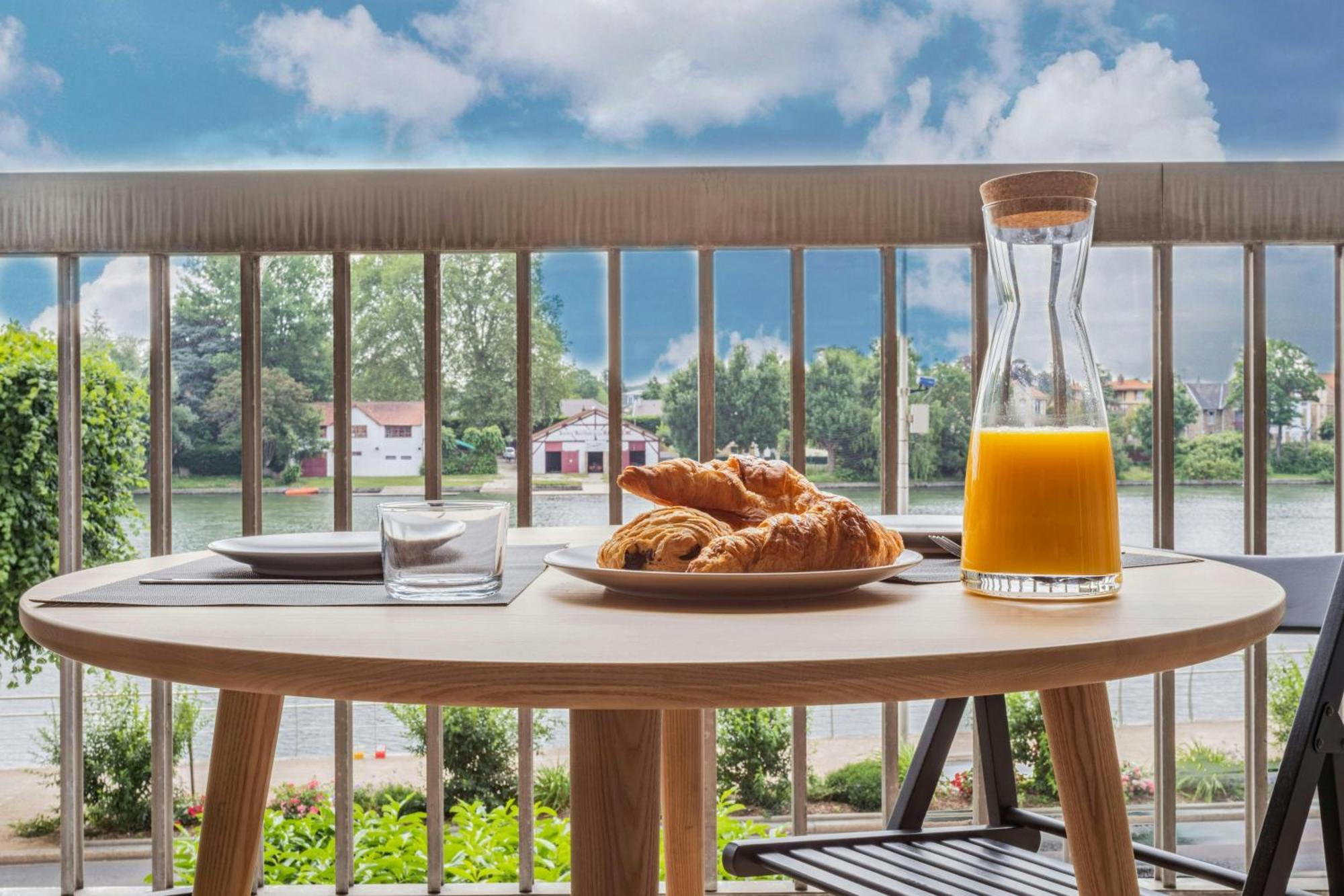 Appart'Hotel Luminous Vue Seine- Paris 15Min Juvisy-sur-Orge Exteriör bild