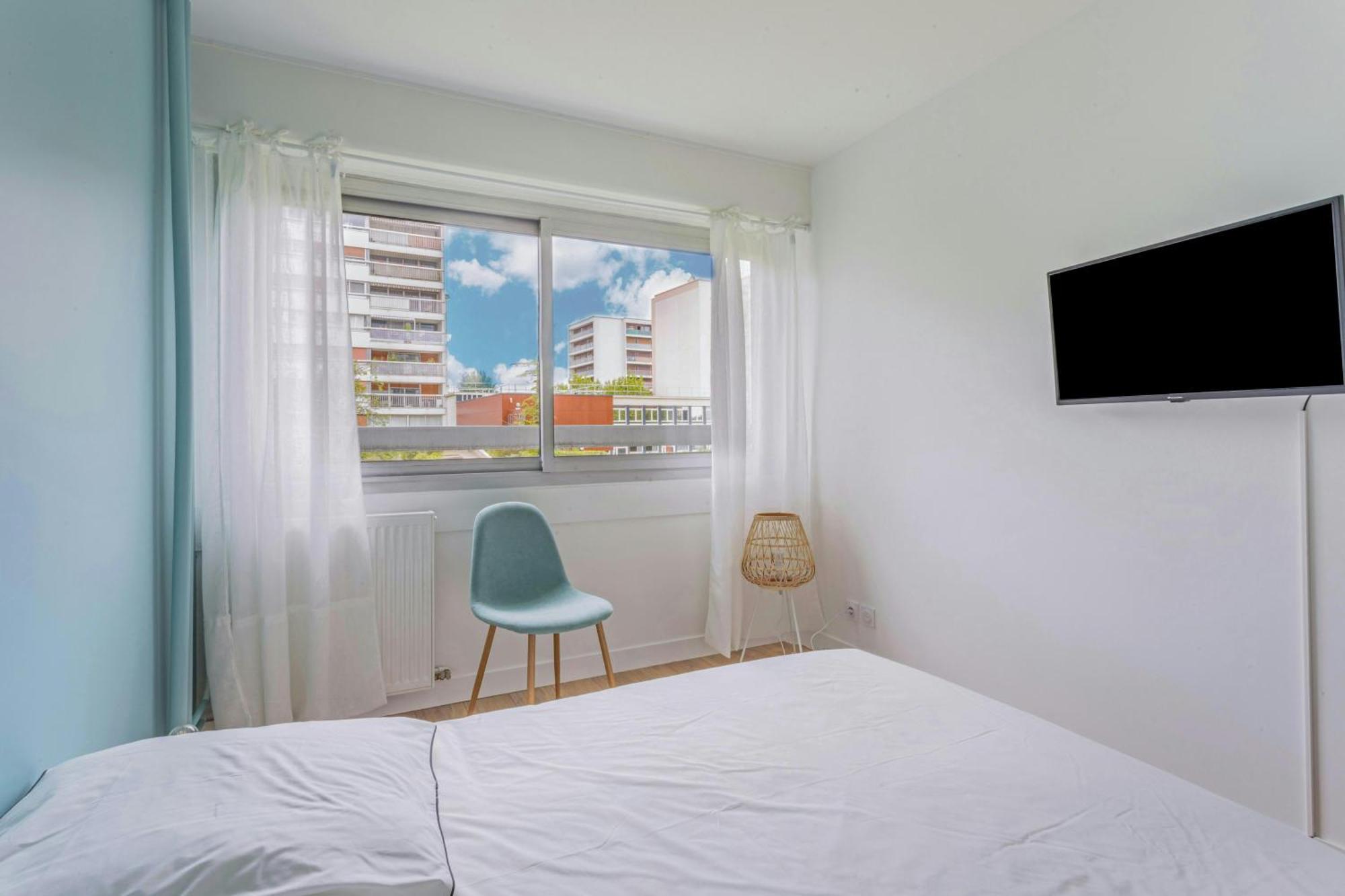 Appart'Hotel Luminous Vue Seine- Paris 15Min Juvisy-sur-Orge Exteriör bild