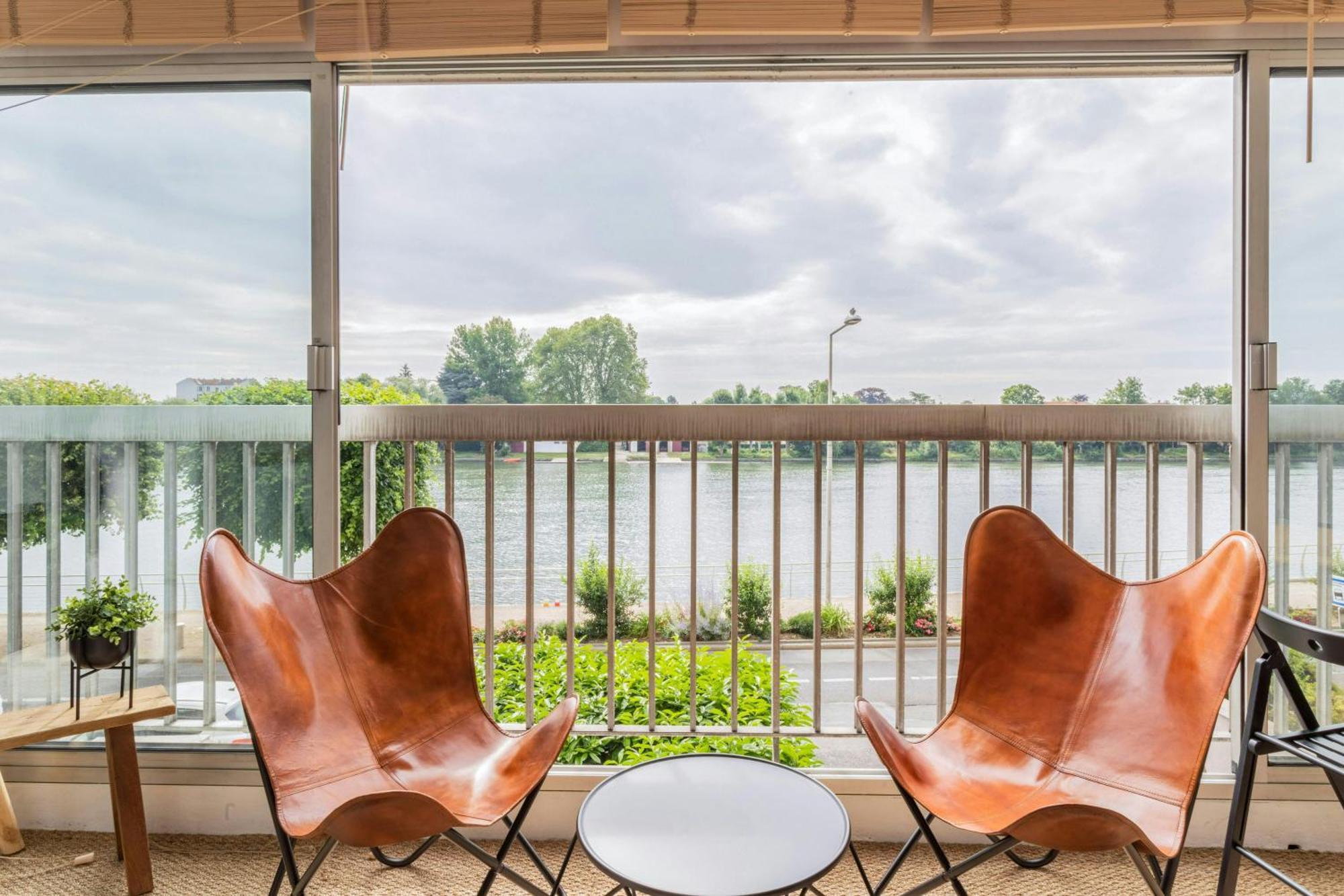 Appart'Hotel Luminous Vue Seine- Paris 15Min Juvisy-sur-Orge Exteriör bild