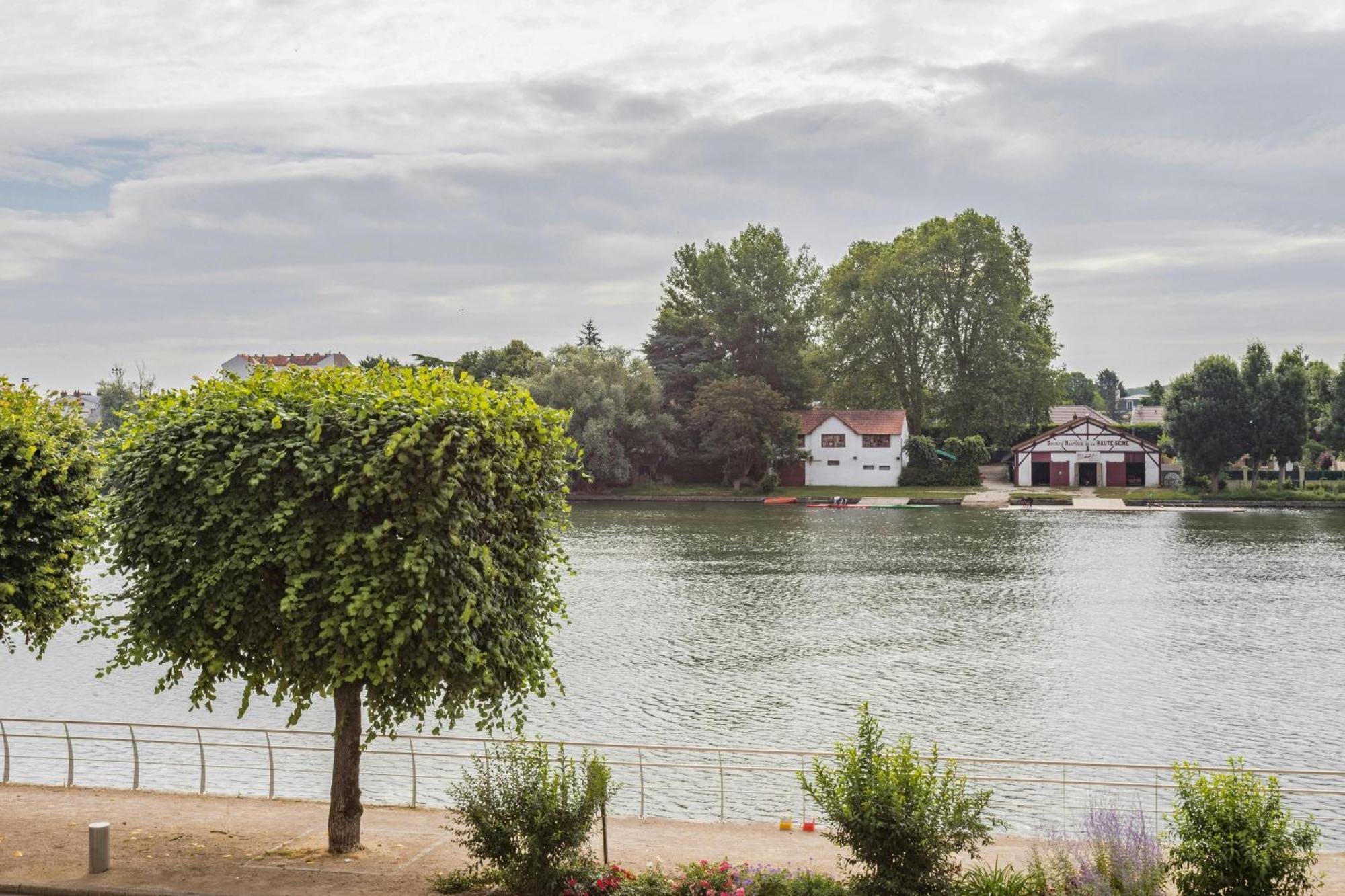 Appart'Hotel Luminous Vue Seine- Paris 15Min Juvisy-sur-Orge Exteriör bild