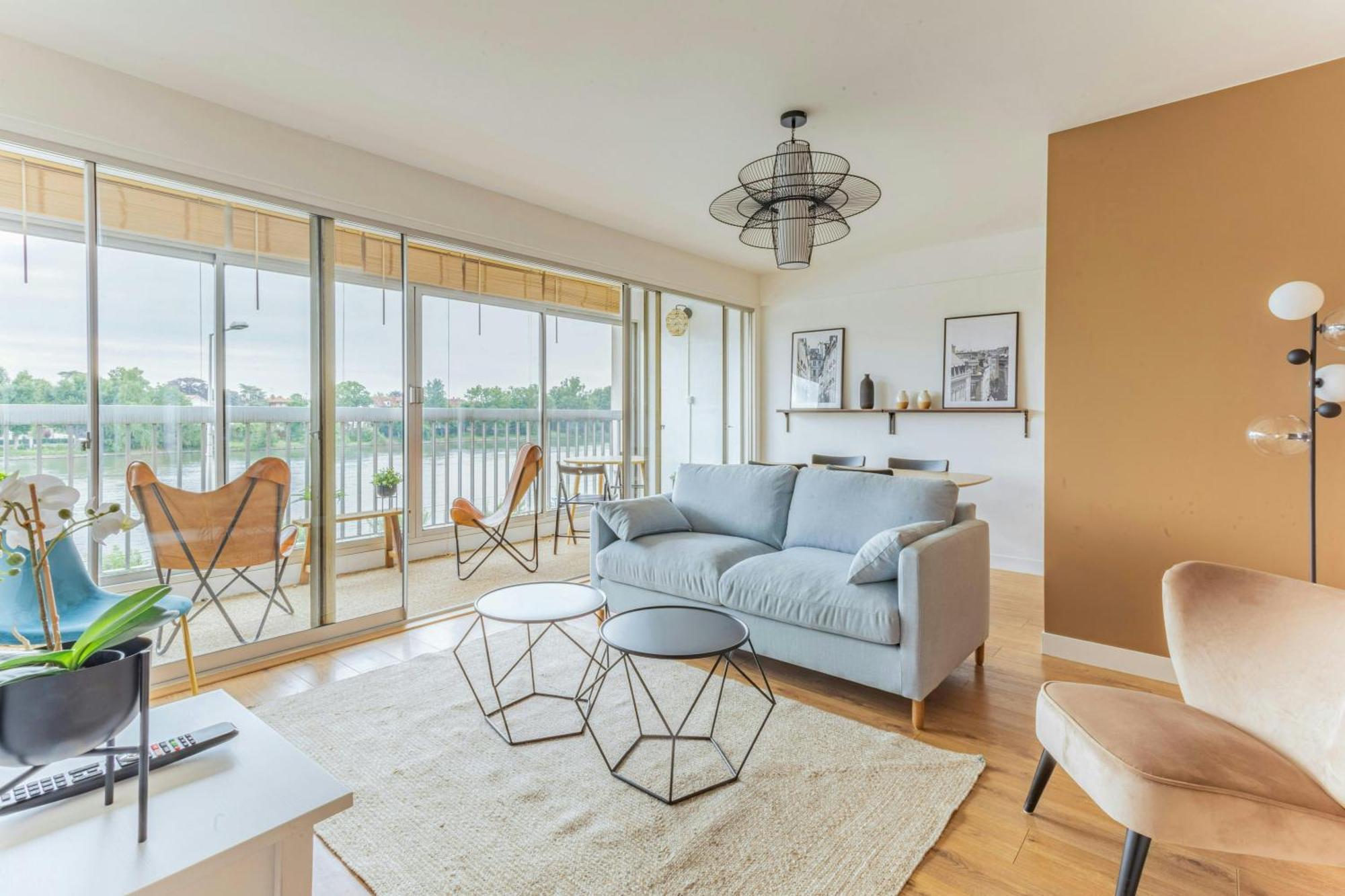 Appart'Hotel Luminous Vue Seine- Paris 15Min Juvisy-sur-Orge Exteriör bild